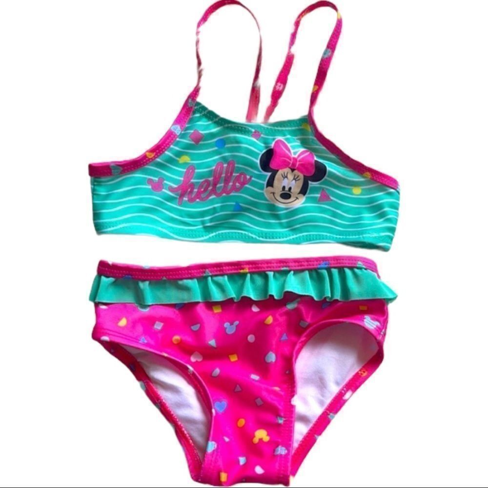 Disney Baby Minnie Mouse 2-pc Swimwear Sz 24M